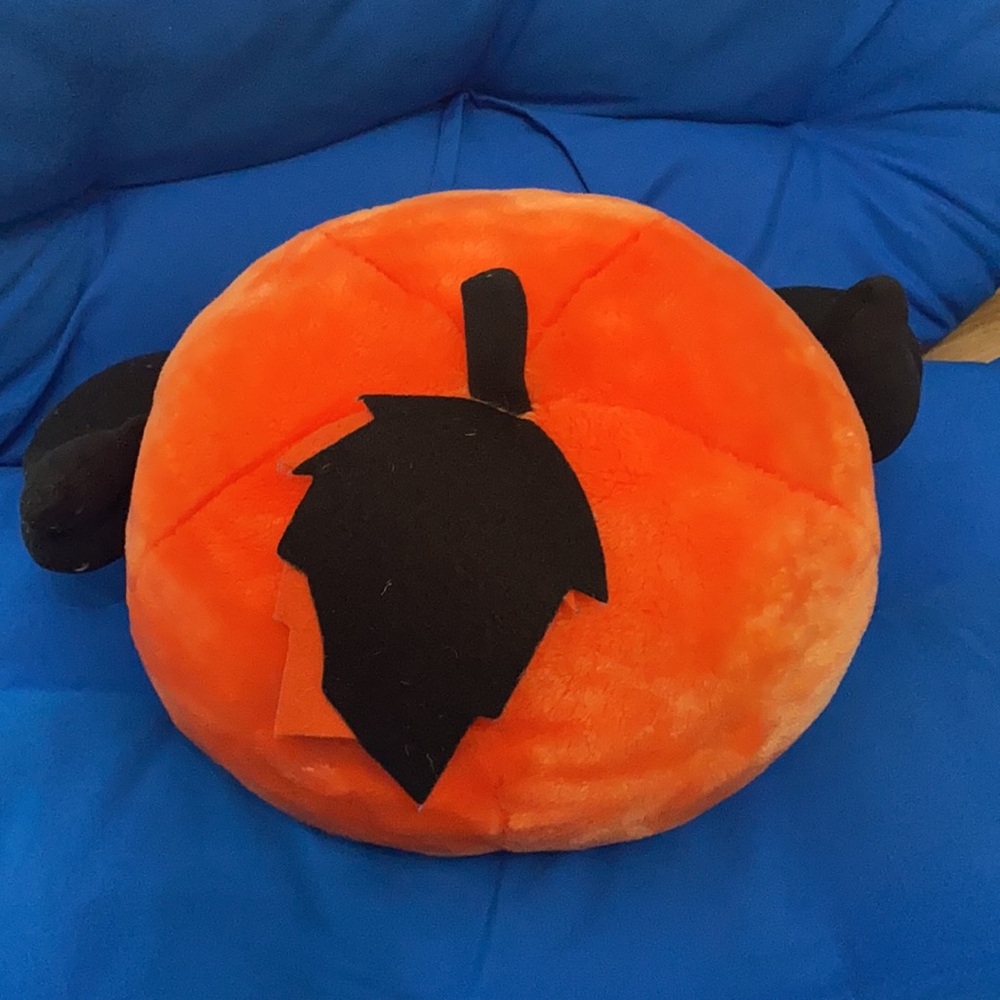 Playful Plush Halloween Pumpkin Plush NWTS 1988 Chrisha Creation Limited - Picture 2 of 15